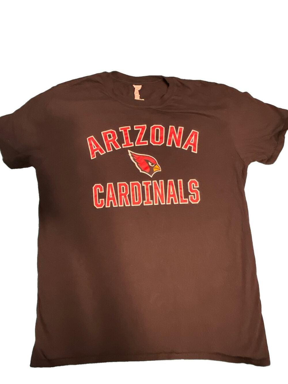 Fanatics Arizona Cardinals Pro-Line L T-shirt GrayCotton/Polyester Short Sleeve